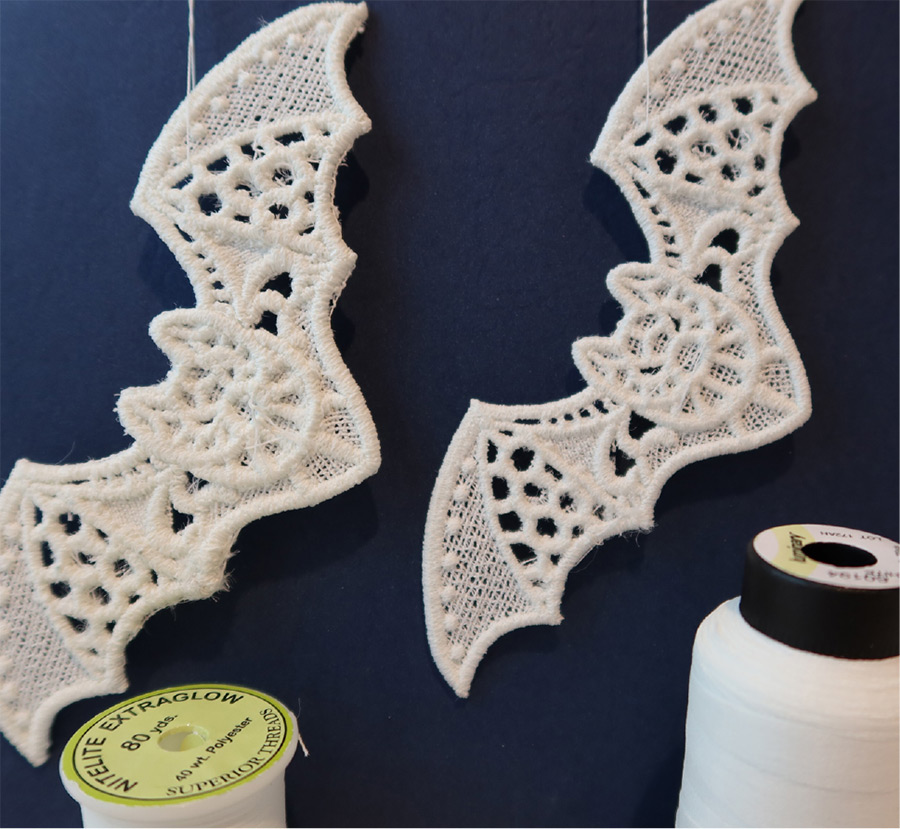 Free standing lace