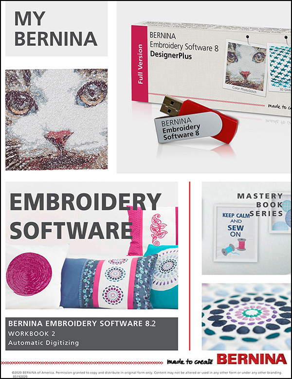 BERNINA Embroidery Software V8 Workbook 2